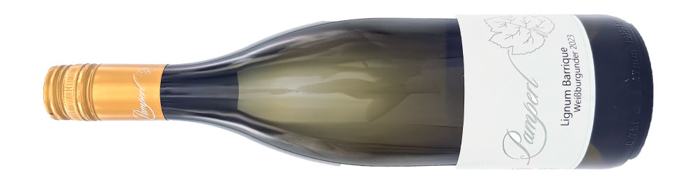 Siegerwein Weiburgunder. Weinbau Pamperl